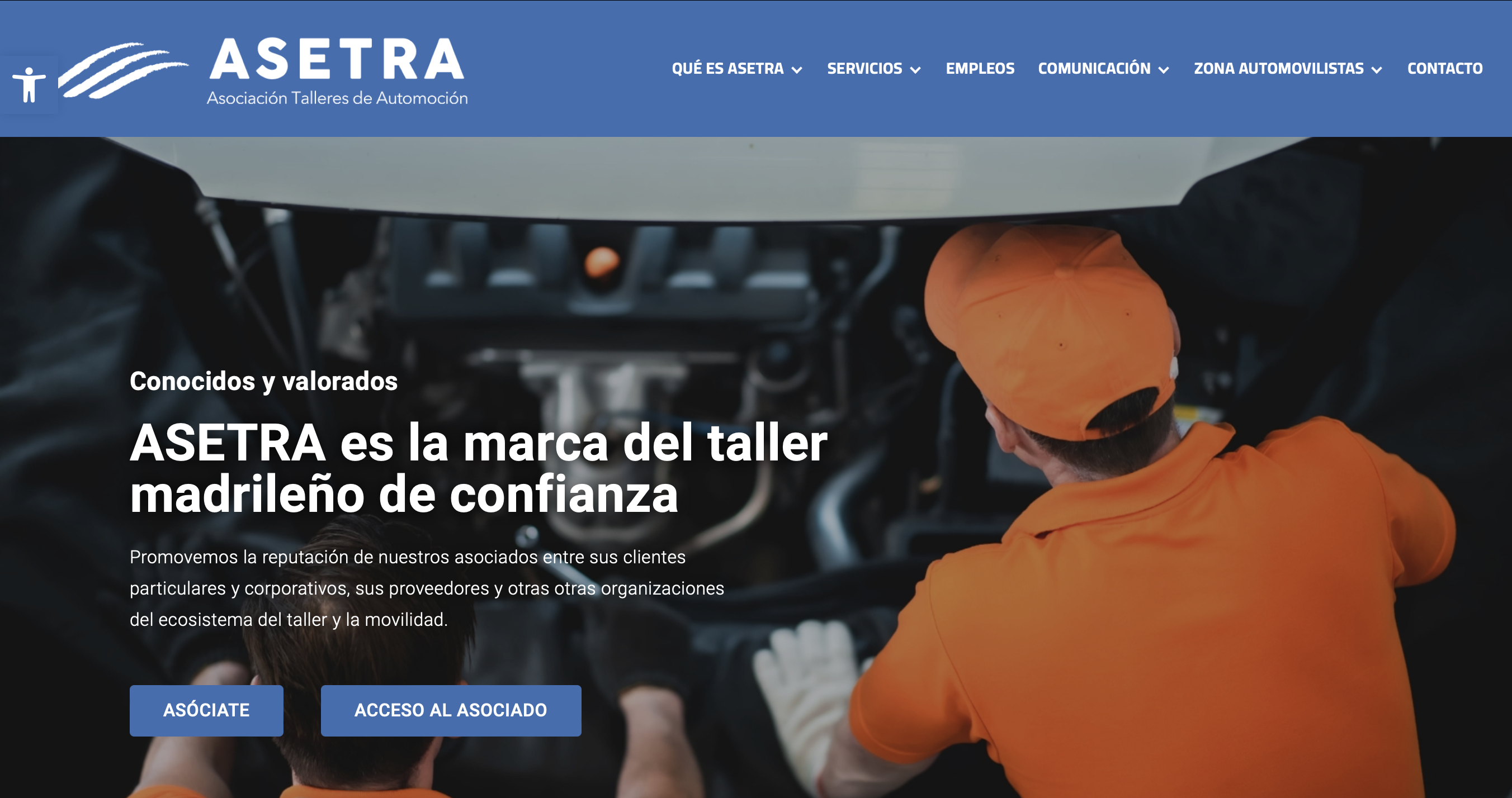 ASETRA web